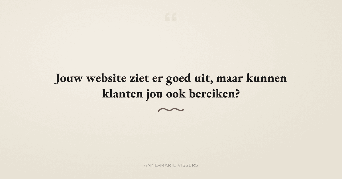 Hoe makkelijk kunnen klanten zaken doen via jouw website?