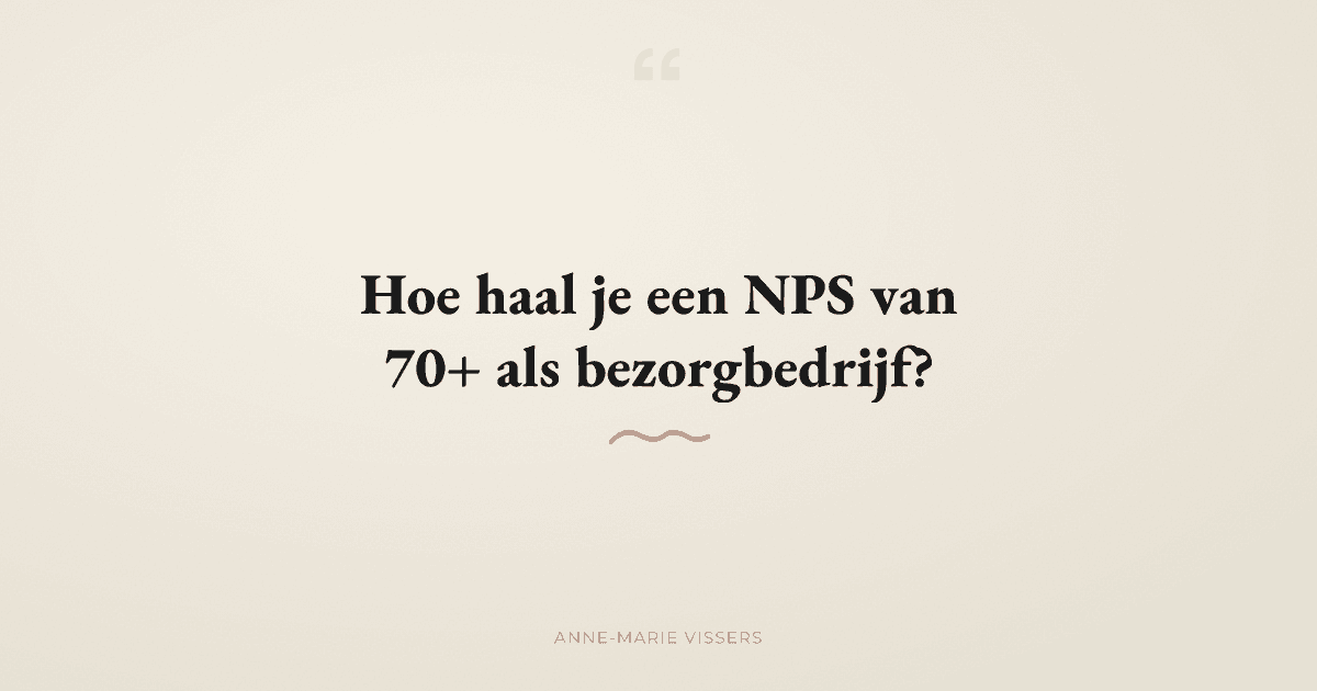 Hoe meet je klantvriendelijkheid in een bezorgbedrijf?