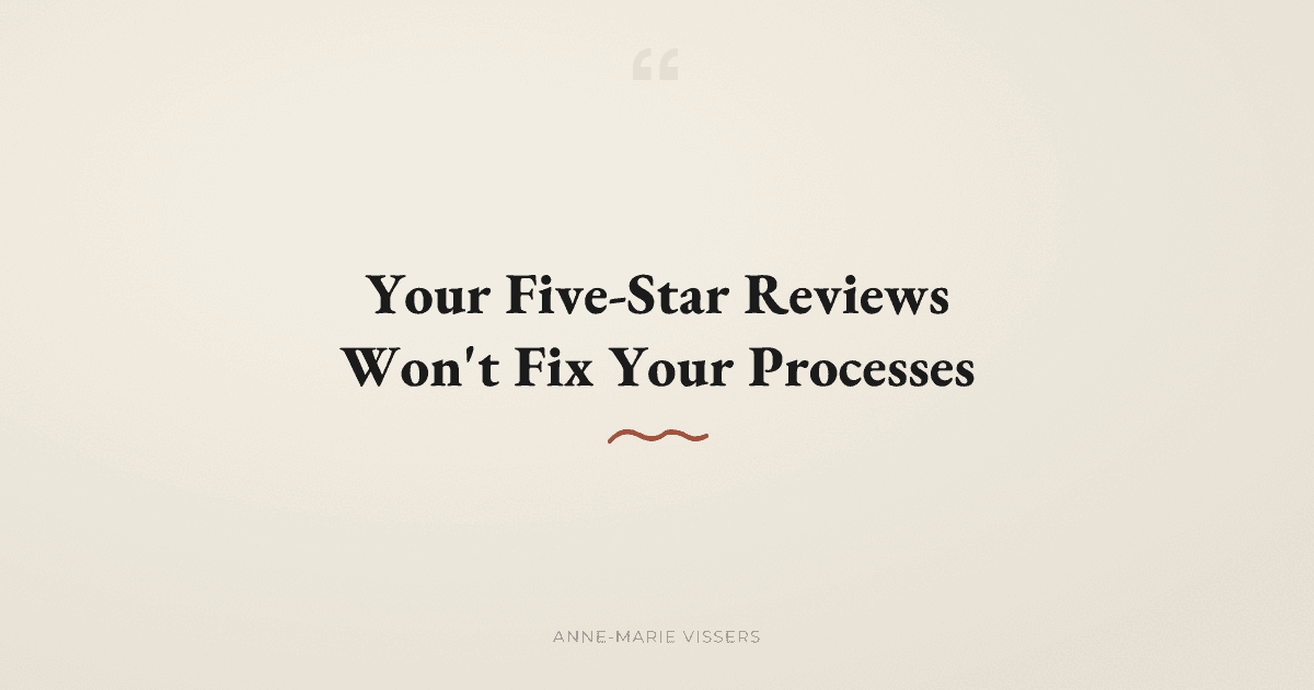 Why Does Honest Customer Feedback Feel Like a Personal Attack?