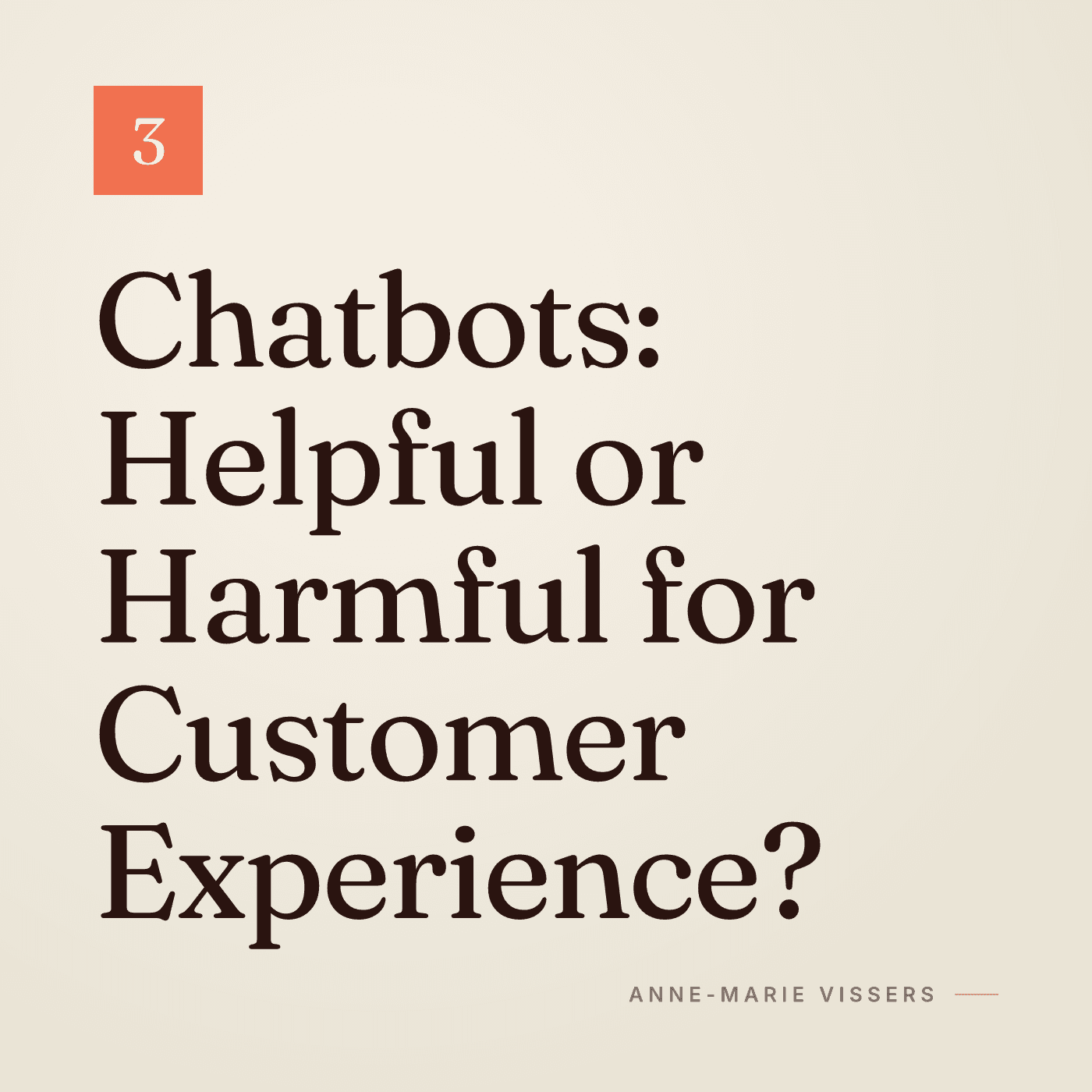 AI and Chatbots: Friend or Foe for Customer Experience?