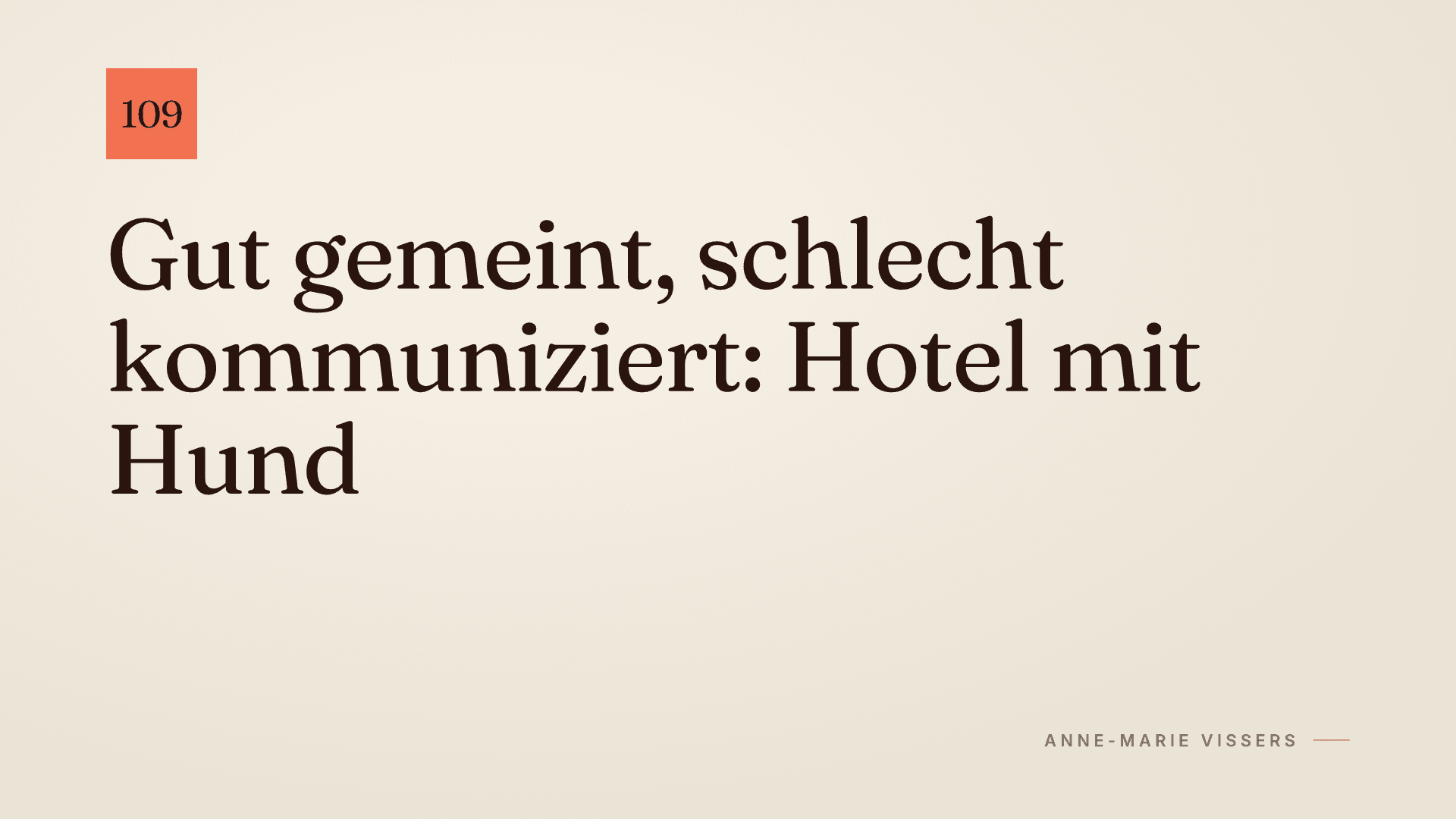 Ausnahmen ohne Absprache: wenn Kulanz zur Katastrophe wird