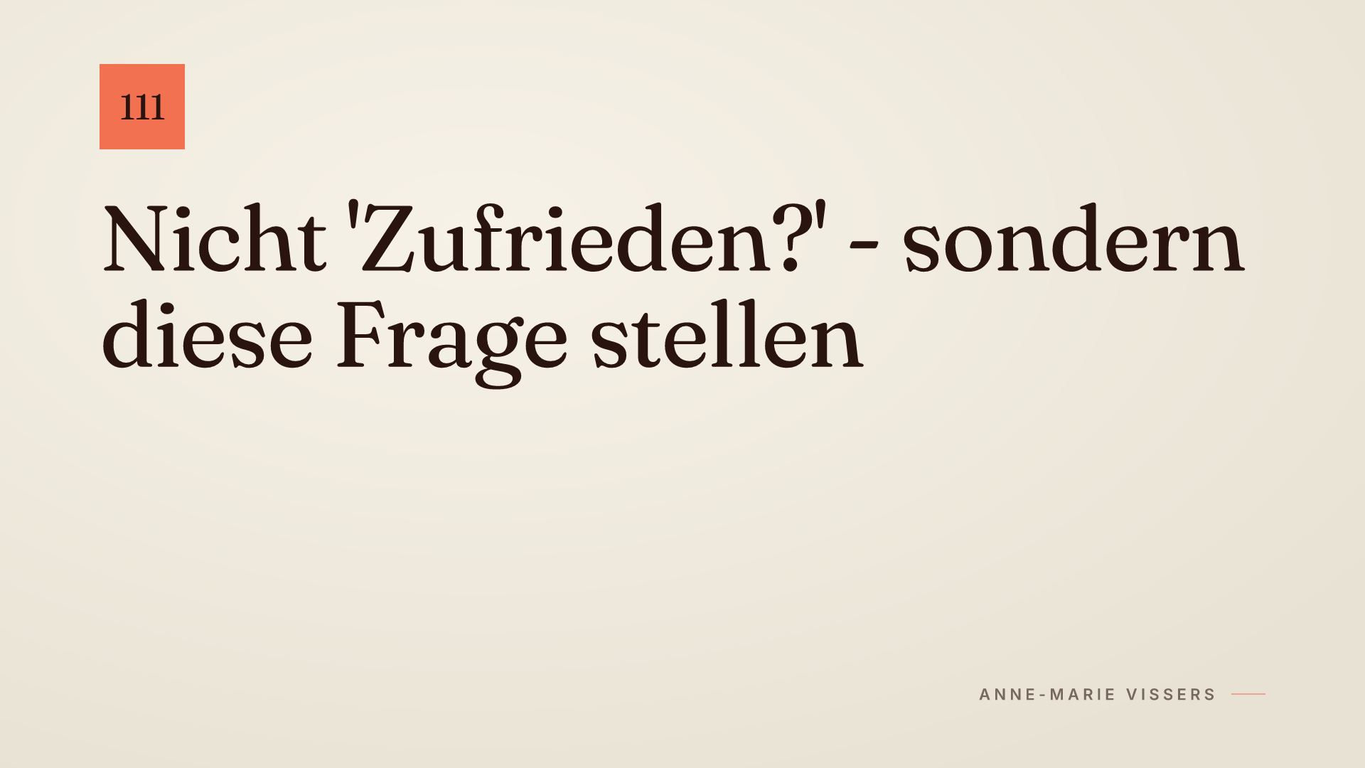 Die eine Frage, die du deinen Kunden stellen solltest