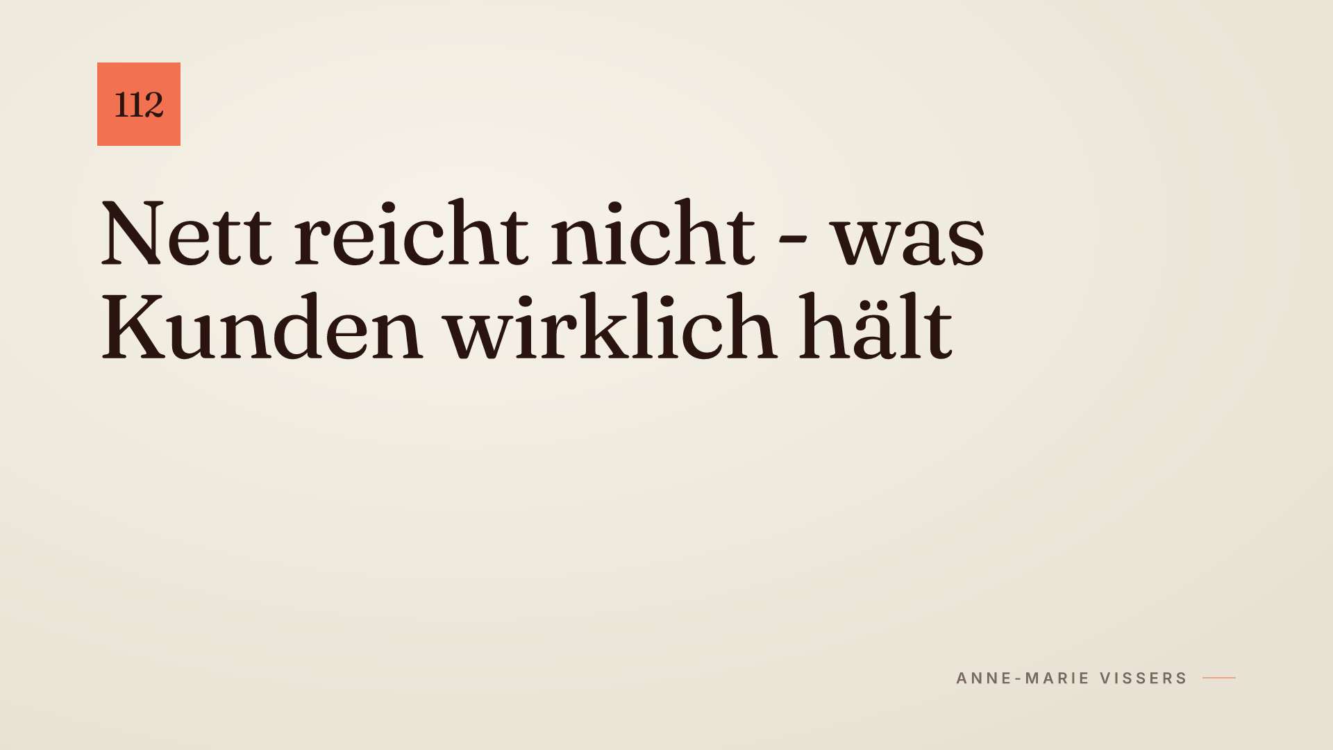 Freundlich, aber trotzdem gescheitert: Was Kundenfreundlichkeit wirklich bedeutet
