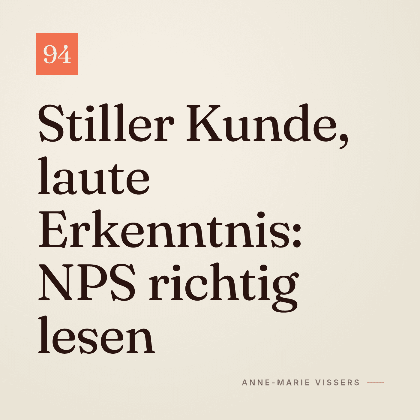 Was Fragebögen wirklich verraten: NPS richtig lesen