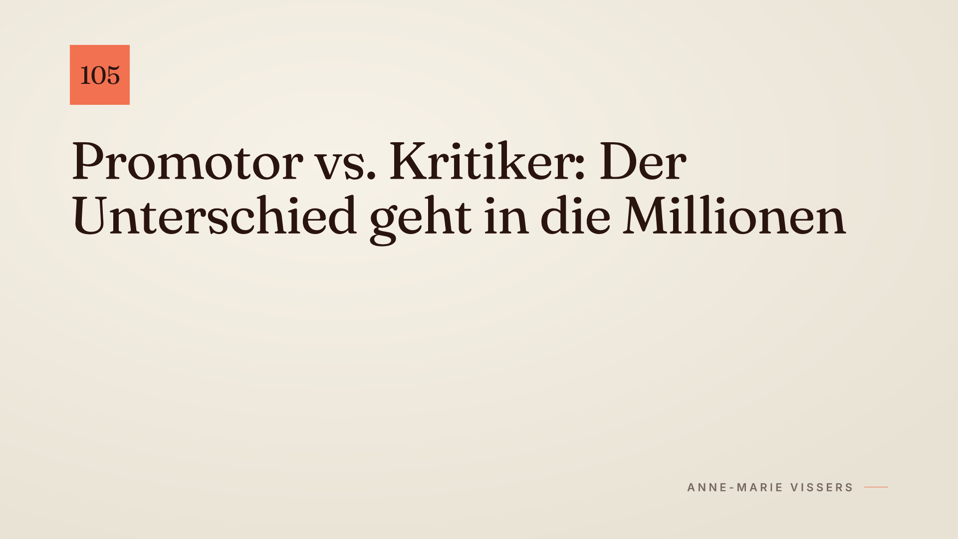 Was ein verlorener Stammkunde wirklich kostet
