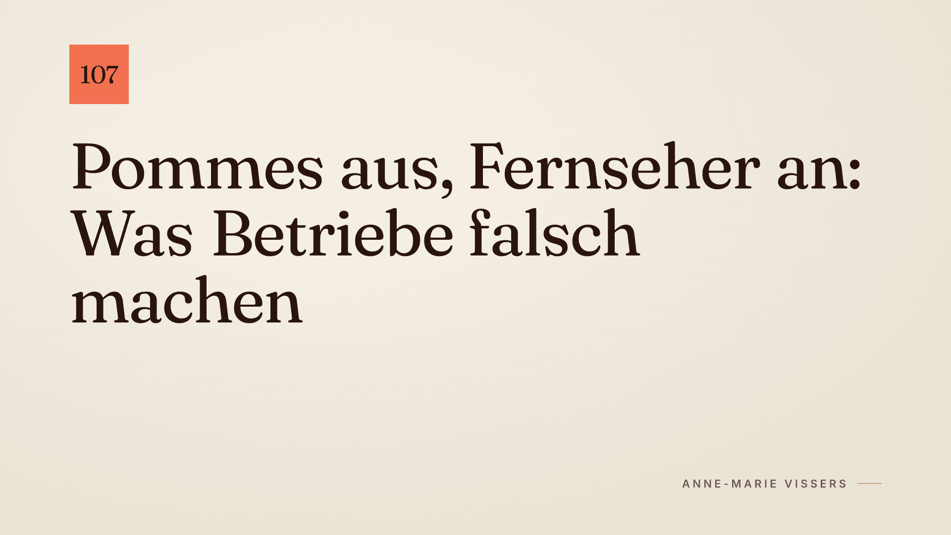 Wenn du nicht halten kannst, was du versprichst.