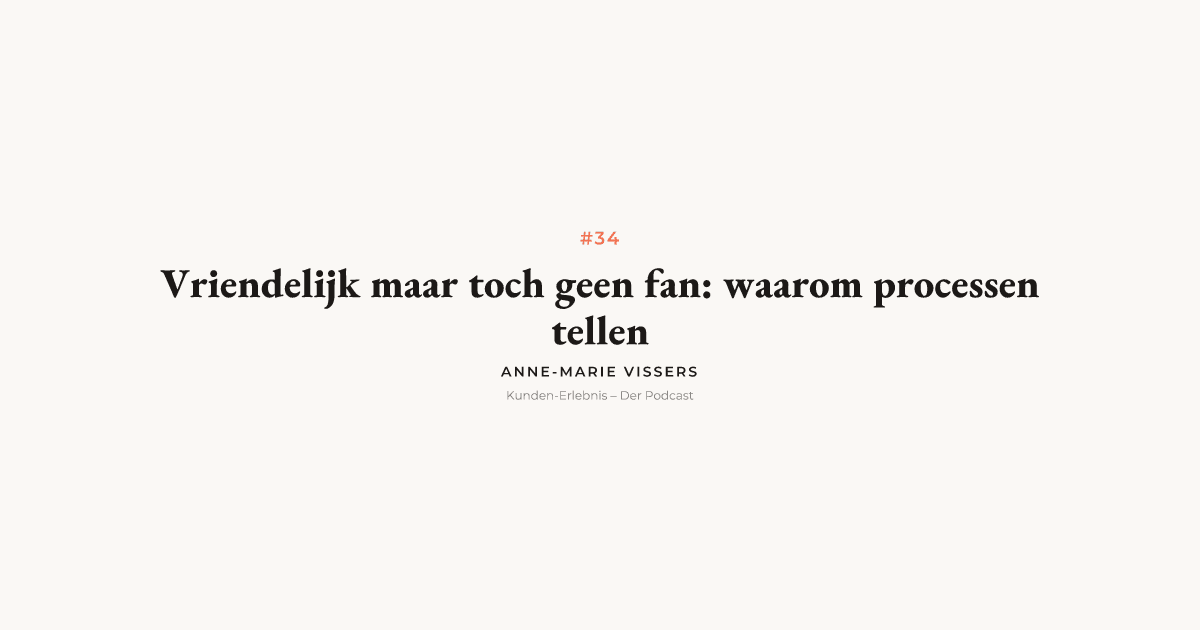 Vriendelijk personeel, toch geen aanbeveling?